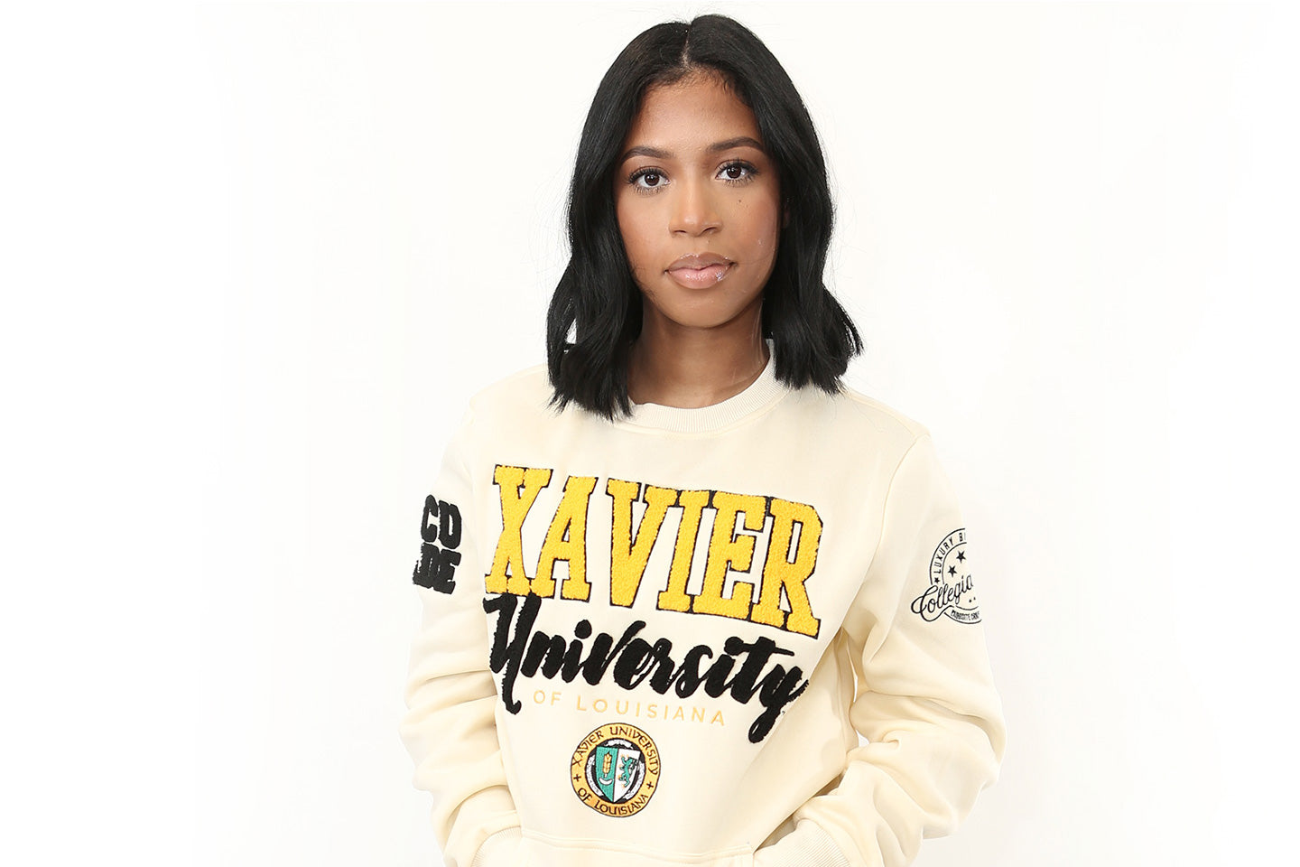 ALCORN  VARSITY JACKET Royal/ Purple UNISEX (K) – collegiateluxe