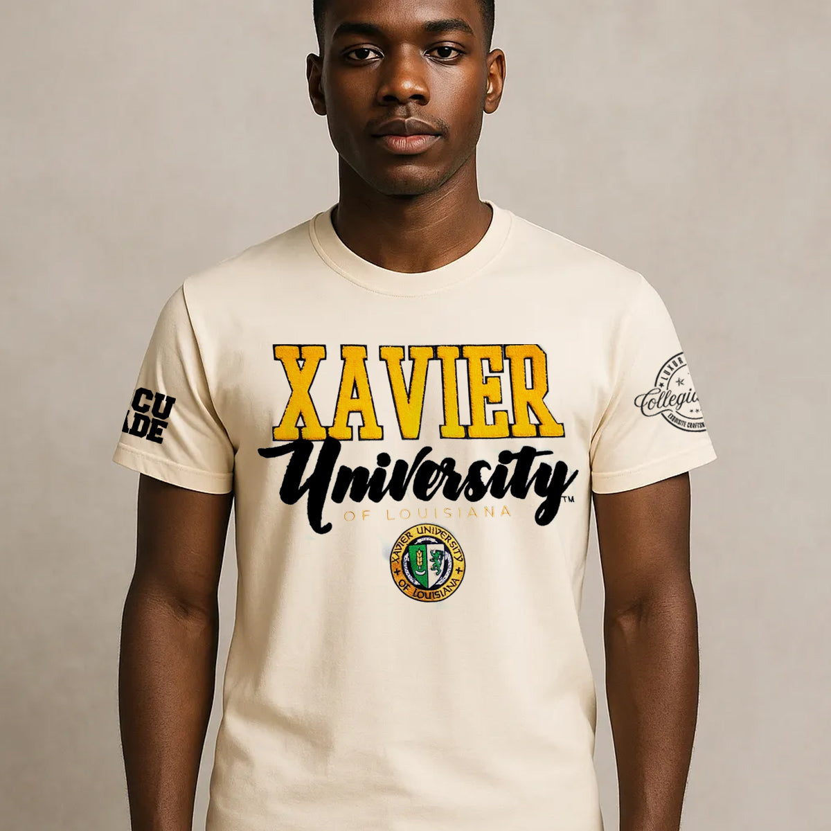 XULA Vintage Chenille EMBROIDERY UNISEX TEES