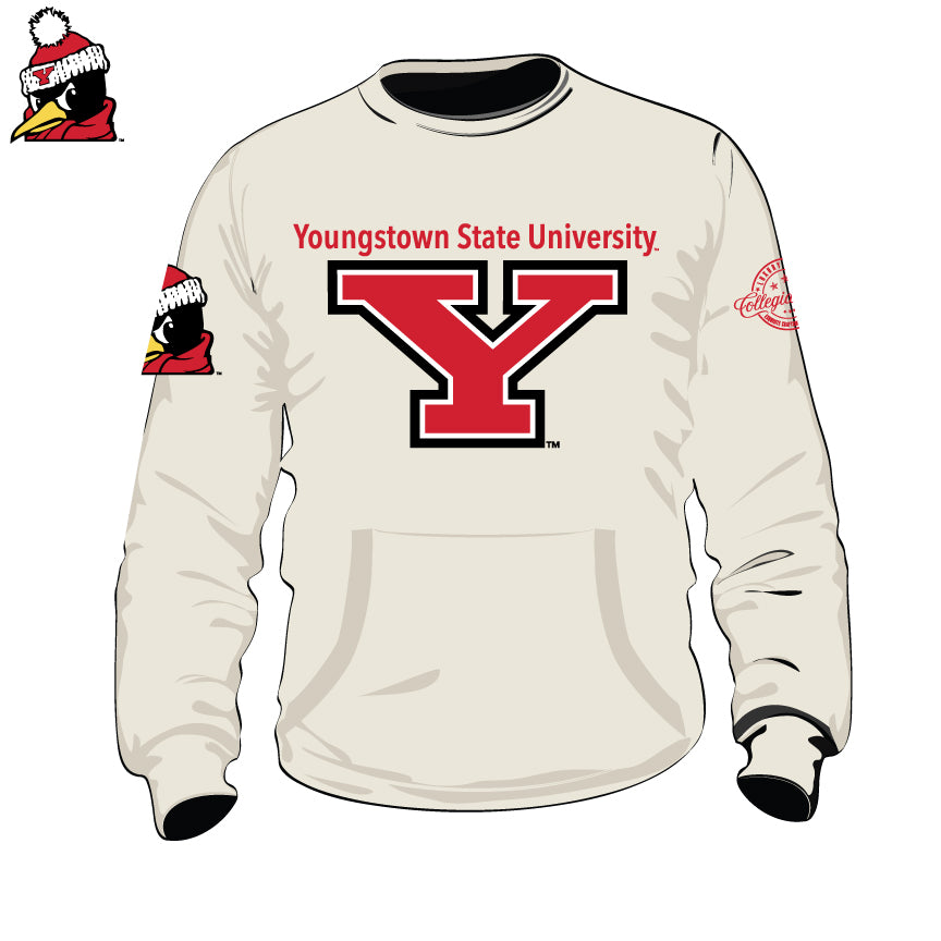 YSU | CREAM (Chenille) ARCH  Unisex Sweatshirt