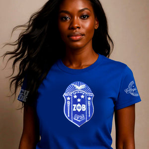 ZETA | ROYAL Crest Chenille Tees