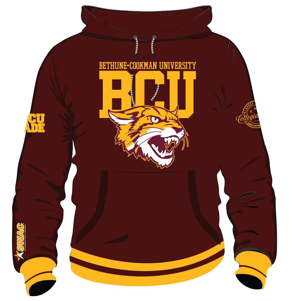 Bethune Cookman SWAC Champs Chenille HOODIE