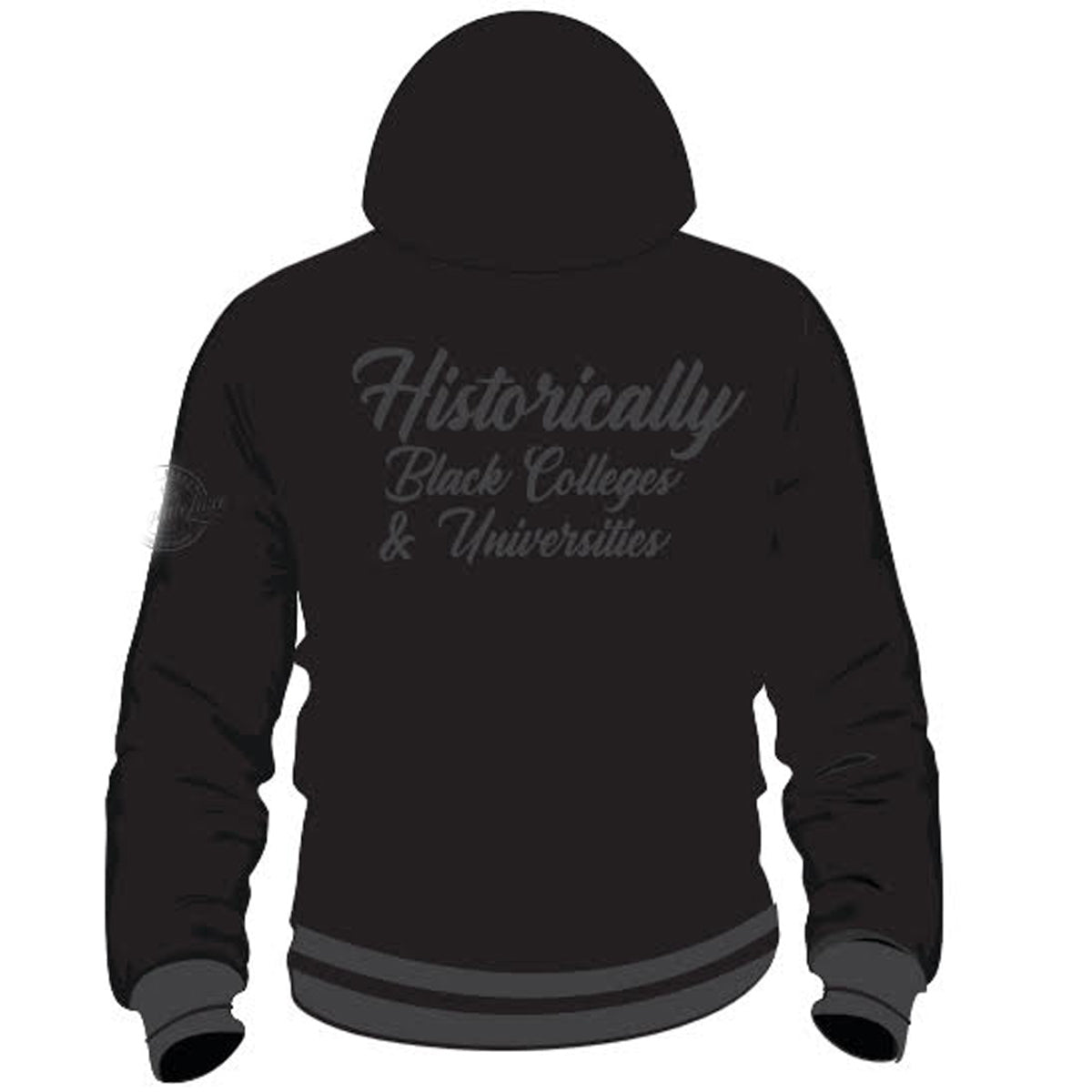 HBCU Chenille Shades of BLACK UNISEX Hoodie-aja