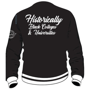 HBCU MADE Chenille WOB BLACK UNISEX Sweatshirt -aja