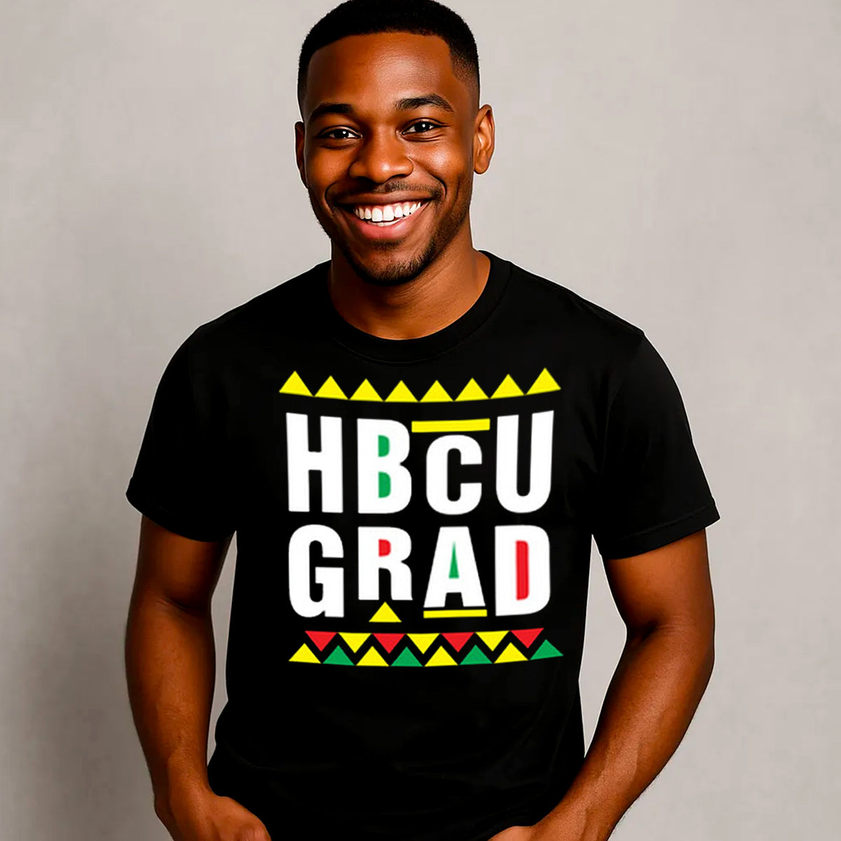 VINTAGE HBCU GRAD | BLACK UNISEX TEES (**)