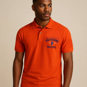 POLY| Iconic ORANGE Polo Shirt