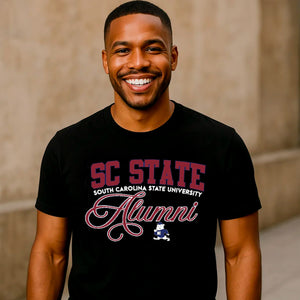 SC STATE | Fancy Alunmi Black  Unisex T-shirt (z)