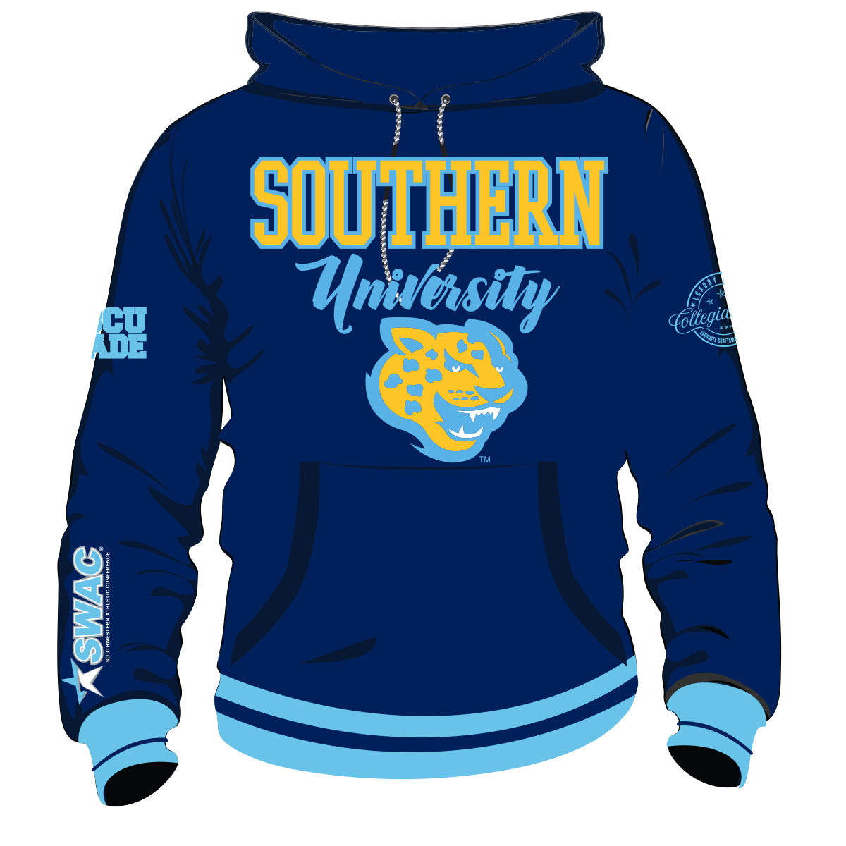 Southern Univ. | SWAC Champs Chenille Hoodie (a** – collegiateluxe