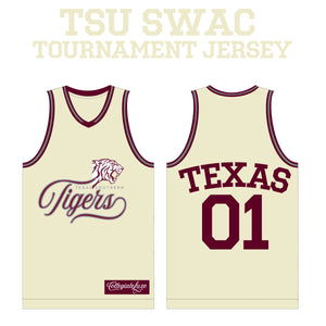 Texas Southern University Swac Tournament Jersey