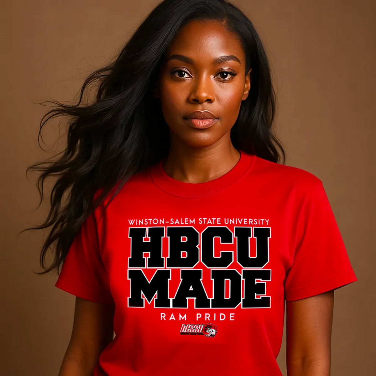 WSSU | HBCU MADE Red Unisex Tees (**)