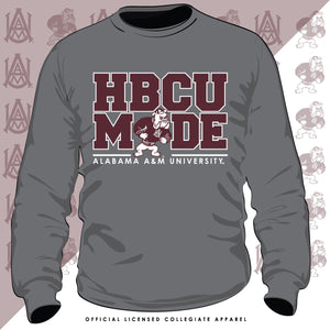 Alabama A&M | HBCU MADE Gray Unisex Sweatshirt -Z-