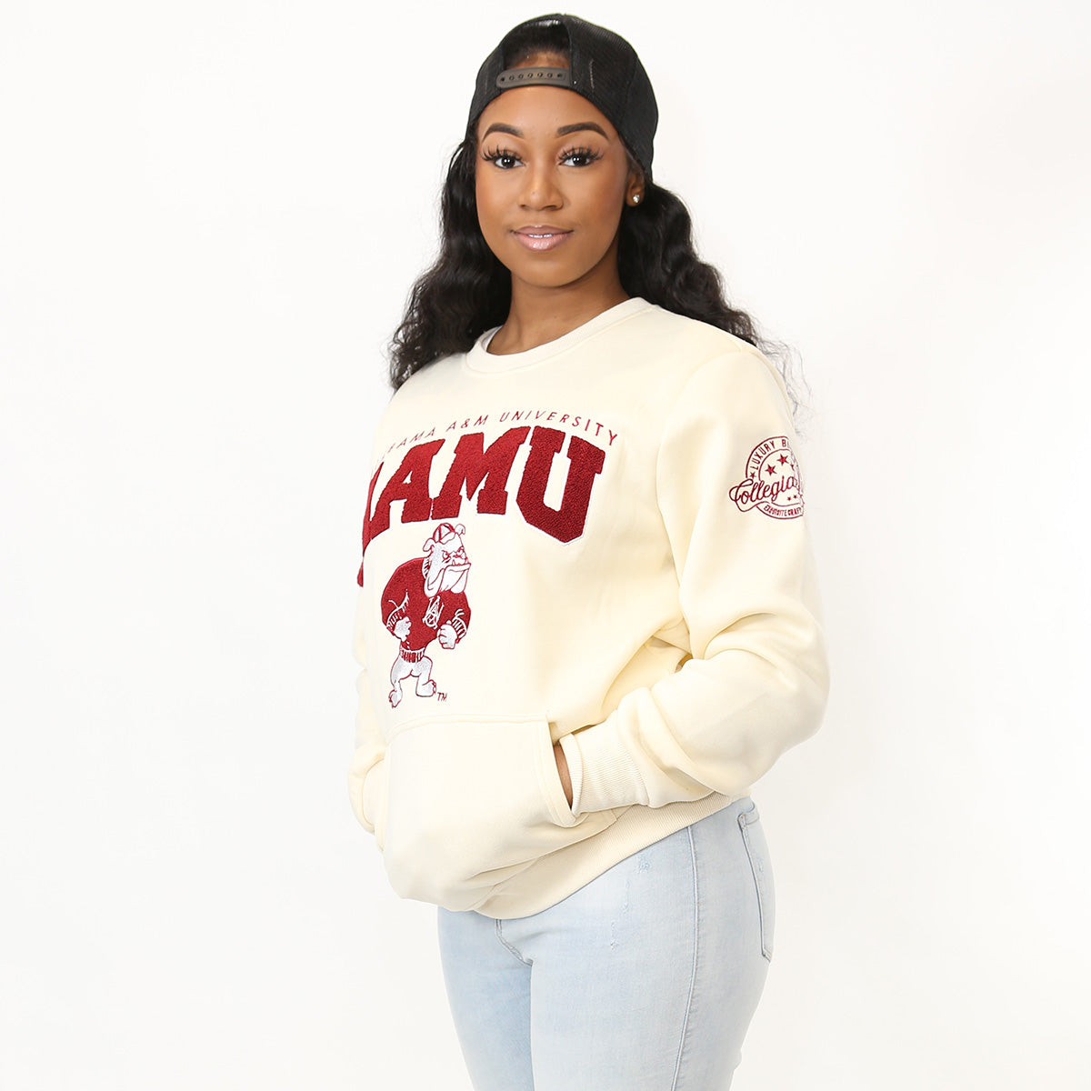 Alabama A&M | CREAM (Chenille) | Unisex Sweatshirt