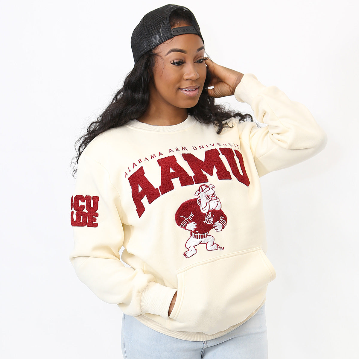 Alabama A&M | CREAM (Chenille) | Unisex Sweatshirt