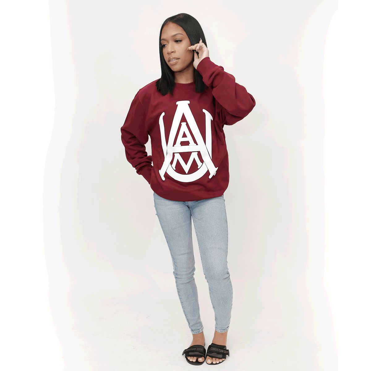 Alabama A&M | Celebrate BHM | 3D PUFF Ink Unisex Maroon