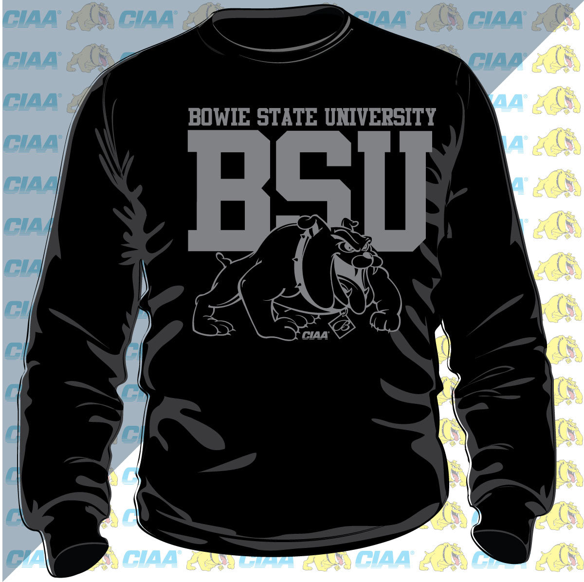 BOWIE ST | Celebrate BHM | 3D Puff Ink Black Unisex Sweatshirt (z)
