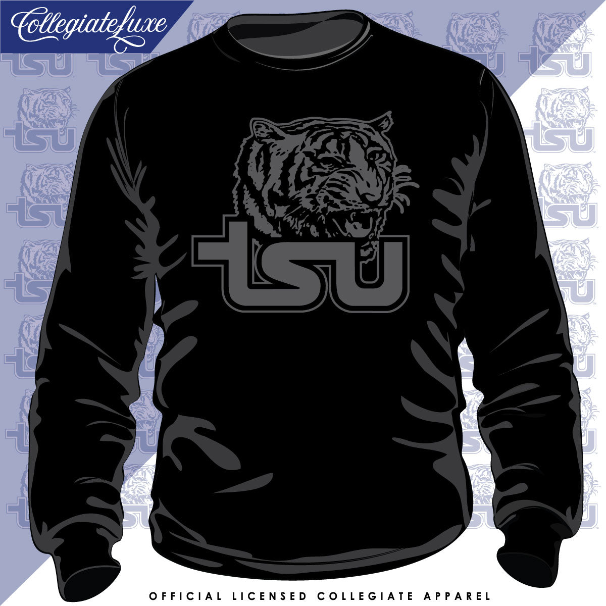 TennState | Celebrate BHM | 3D PUFF Ink Black Unisex Sweatshirt -Z-