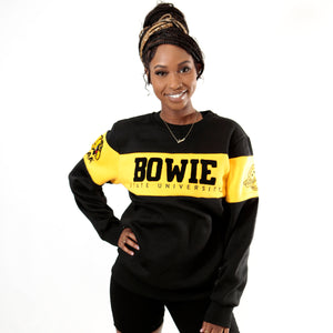 BOWIE ST | 2 TONE (Chenille & Embroidery) Unisex Sweatshirt