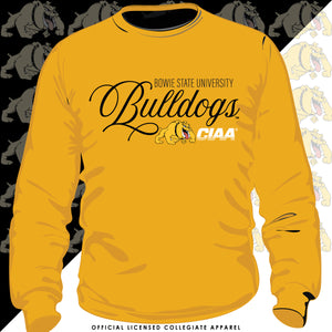 BOWIE ST | BULLDOG Gold Unisex Sweatshirt (N)
