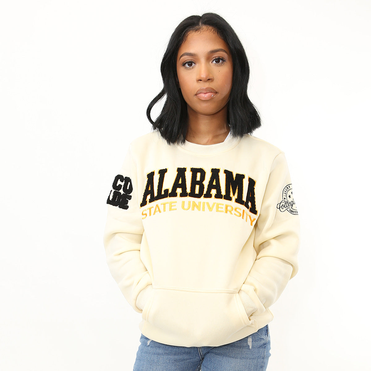 ALABAMA STATE | 2022 CREAM Chenille ARCH Unisex Sweatshirt