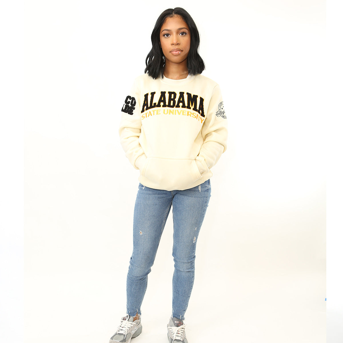 ALABAMA ST. | 2022 CREAM Chenille ARCH | Unisex Sweatshirt