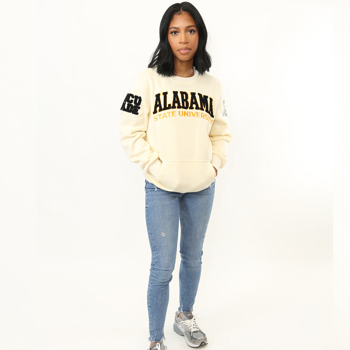 ALABAMA ST. | 2022 CREAM Chenille ARCH | Unisex Sweatshirt