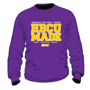 Benedict College  |  HBCU MADE  | Purple  Unisex Sweatshirt