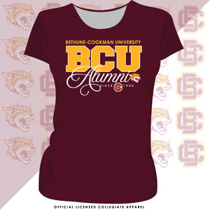 B-CU | FANCY ALUMNI Maroon Ladies Tees (z)