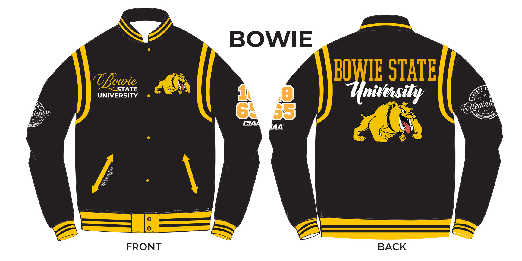 BOWIE ST | VARSITY JACKET Unisex