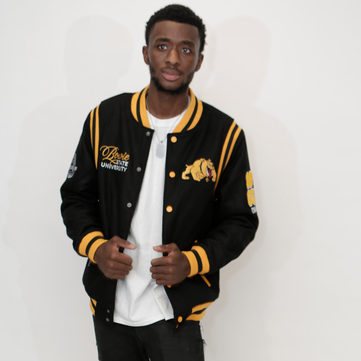 BOWIE ST VARSITY JACKET Unisex (a**