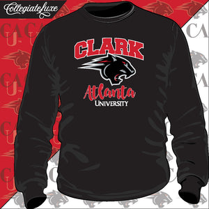 Clark Atlanta | ARCH LOGO Black Unisex Sweatshirt (z)