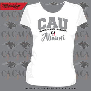 Clark Atlanta | ARCH ALUMNI White Ladies Tees (**)
