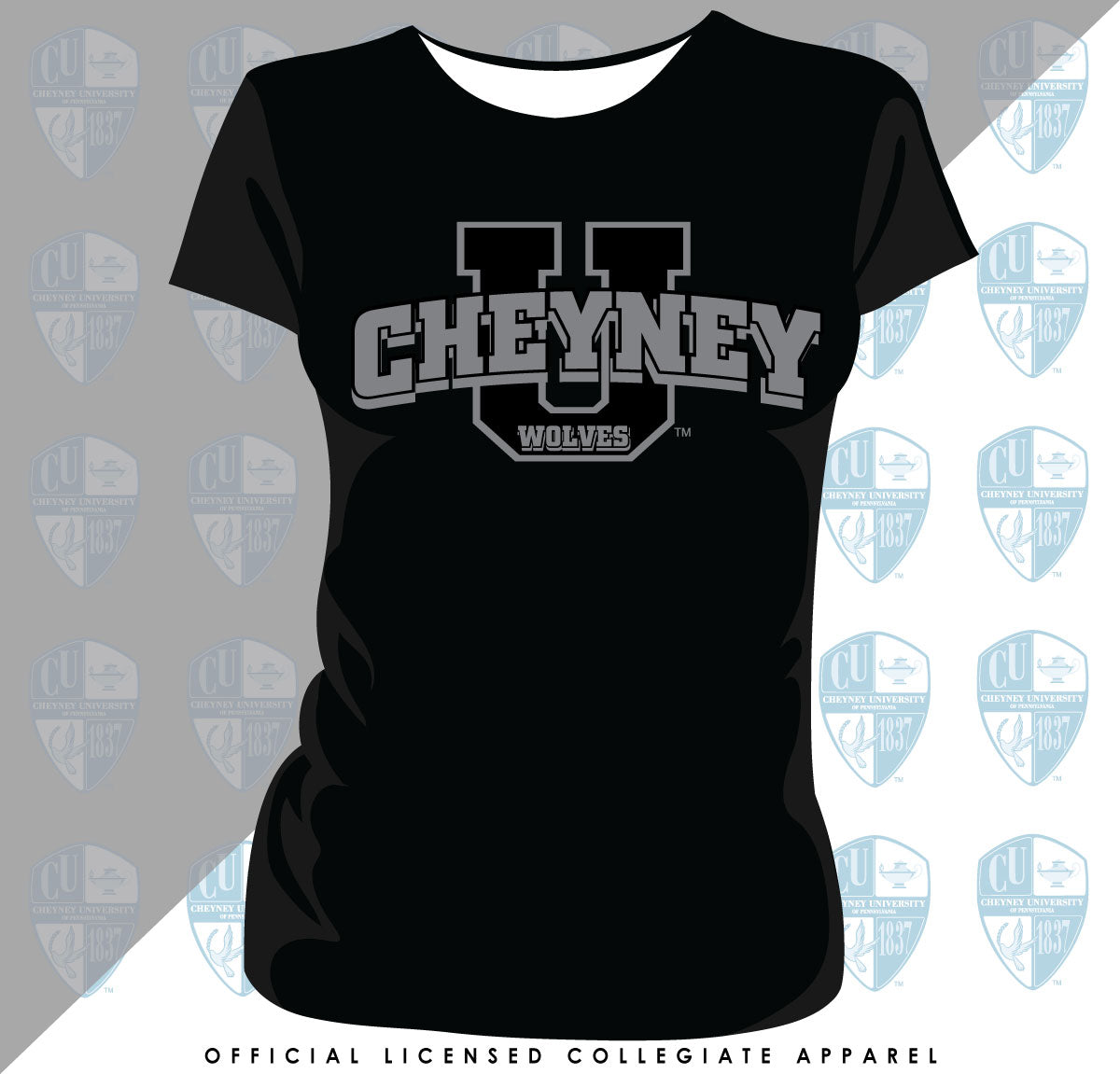 Cheyney University | Celebrate BHM 3D PUFF | Ladies Tees (N)