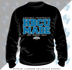 Cheyney University | HBCU MADE Black Unisex Sweatshirts (Z)