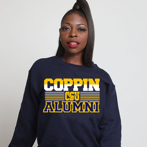 Coppin St. | ALUMNI Navy Unisex Sweatshirt
