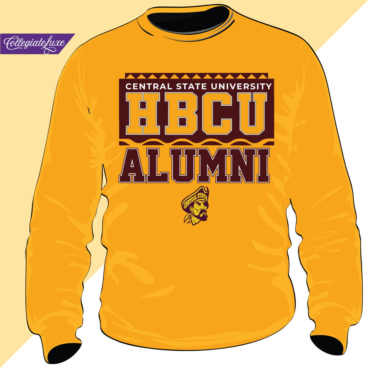 Central State  | 90s ALUMNI  | Unisex Sweatshirt (Z)