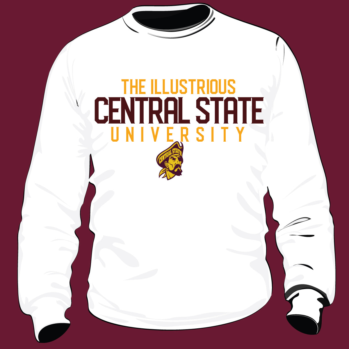 Central State  |The Illustrious  | Unisex Sweatshirt -Z-