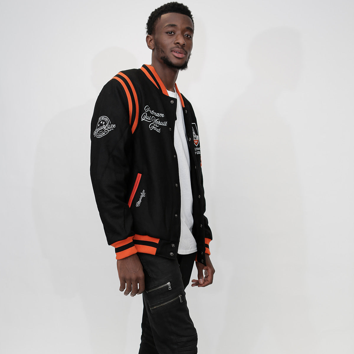 BHM Sale🔥 Baltimore City College | BLACK VARSITY JACKET (FINAL SALE ...