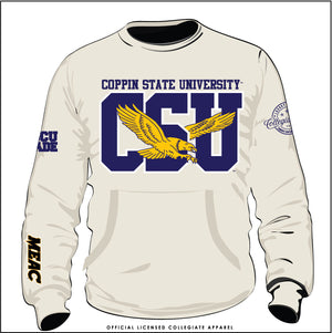 COPPIN ST. MEAC CREAM (Chenille) Unisex Sweatshirt