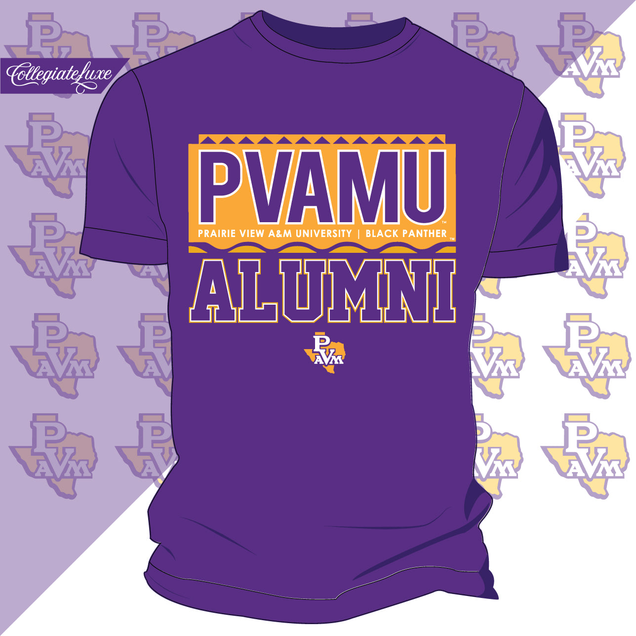 Prairie View A&M | 90s Alumni PURPLE Unisex Tees (Z)