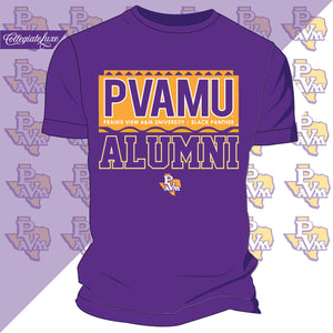 Prairie View A&M | 90s Alumni PURPLE Unisex Tees (Z)