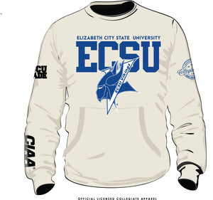 ECSU CIAA CREAM Chenille Sweatshirt - CollegiateLuxe.