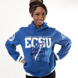 ECSU | HBCU Chenille Unisex Hoodie -aja