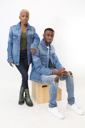 Pre Order ( Ship Feb 15 ) 
Hampton U |  DENIM JKT