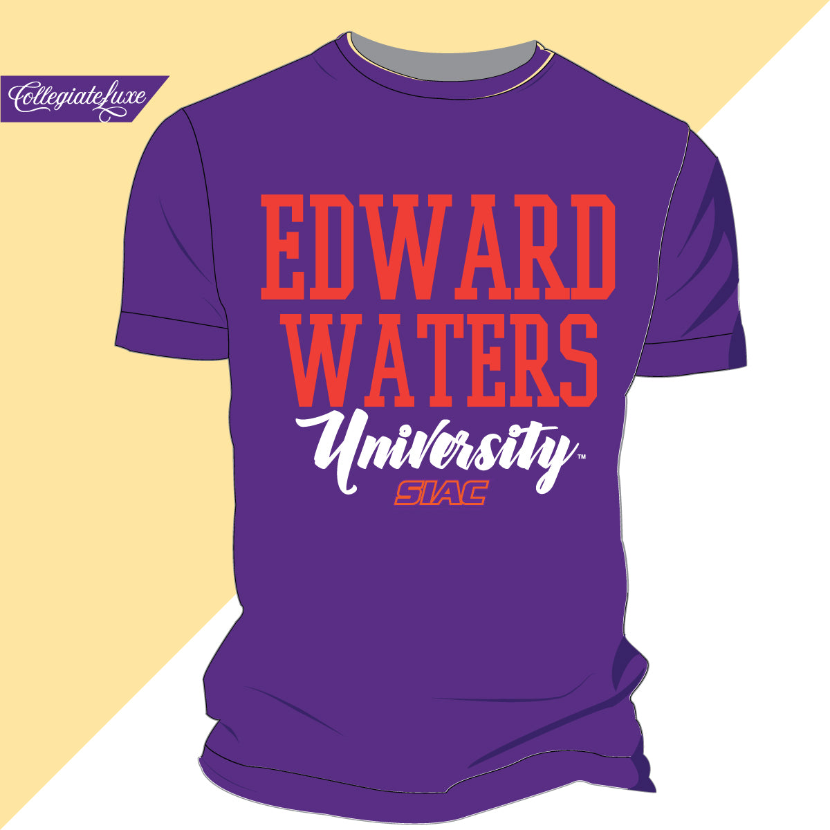 Edward Waters University Crew | Purple Unisex tees