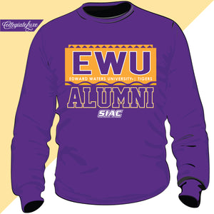 Edward Waters University | 90s ALUM | Purple Unisex Sweatshirt (Z)