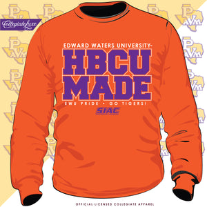 Edward Waters University | HBCU MADE  | Orange Unisex Sweatshirt (Z)