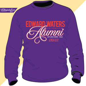 Edward Waters University | FANCY ALUMNI | Purple Unisex Sweatshirt (Z)