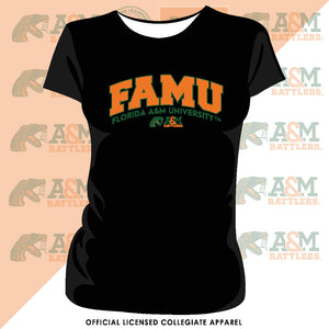 FAMU | Univ. ARCH Black Ladies Tees (Z)