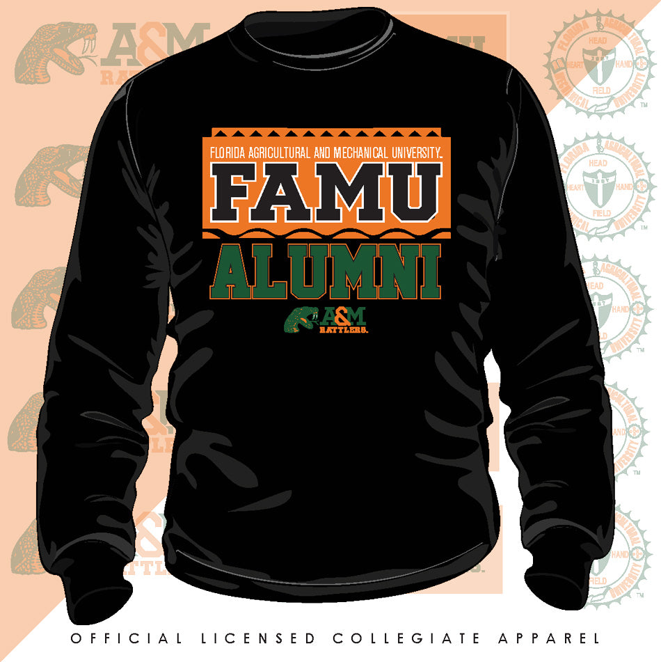 FAMU | 90s ALUMNI Black Unisex Sweatshirts (Z)