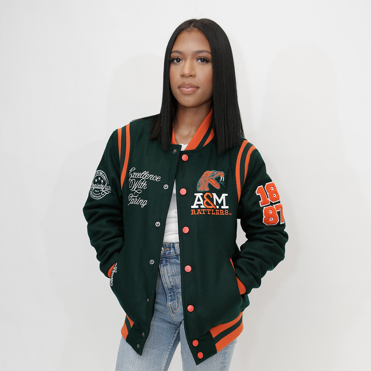 FAMU  | VARSITY JACKET UNISEX