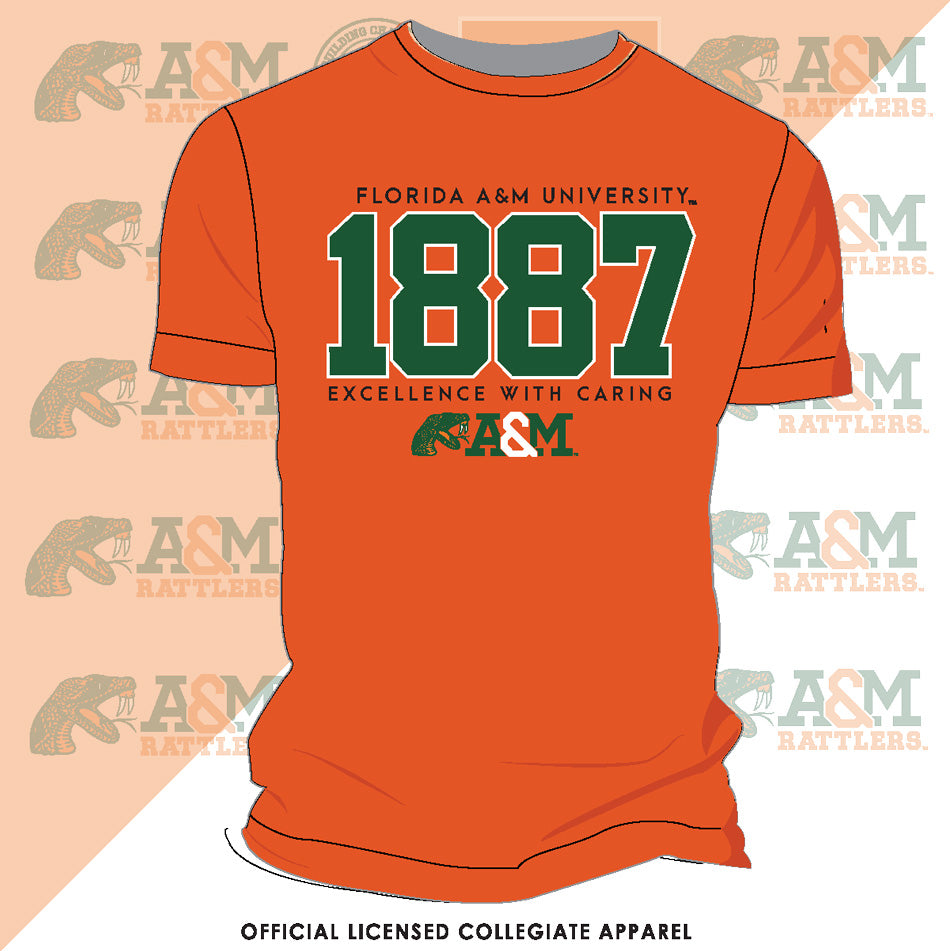 FAMU | EST. Orange Unisex Tees (z)